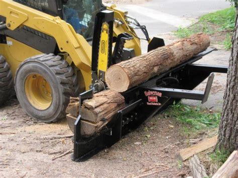 skid steer wood processor attachment|skid steer mounted wood processor.